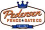 Pedersen Fence Co. logo