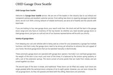 OHD Garage Doors Seattle image 7