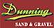 Dunning Sand & Gravel logo