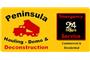 Peninsula Hauling and Demolition logo