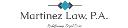 MARTINEZ LAW, P.A. logo