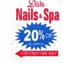 Diva Nails & Spa #1 logo