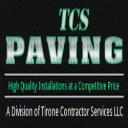 TCS Paving Contractor logo