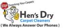 Hen's Dry Carpet Cleaning logo
