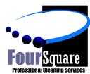 FourSquare Office and Home Cleaning Service logo