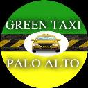 Green taxi Palo Alto logo