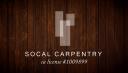 SoCal Carpentry logo