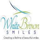 White Brown Smiles logo