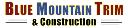 Blue Mountain Trim and Construction logo