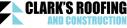 Clark's Roofing and Construction logo