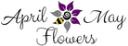  April May Flowers  logo