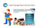 Nash Garage Doors Service Man logo
