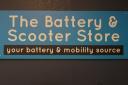 The Battery and Scooter Store logo