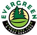 Evergreen landscape care and tree services logo