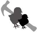 Two Chicks and a Hammer, Inc. logo