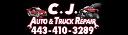 CJ Auto and Truck Repair logo