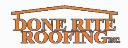 Done Rite Roofing logo