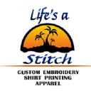 Life's a Stitch Custom Embroidery logo