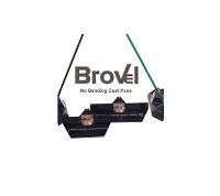 Brovel 2 in 1 No Bending Broom Dust Pan Set image 1