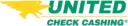 United Check Cashing logo