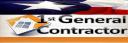 1st General Contractor logo