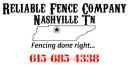 Reliable Fence Company Nashville logo