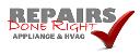 Repairs Done Right Appliance & HVAC logo