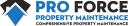 Pro Force Property Maintenance logo