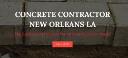 Concrete Contractor New Orleans logo