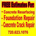 Concrete Patio Resurfacing and Crack Repair logo