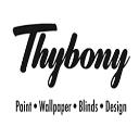 Thybony Paint, Wallpaper, Blinds, Design logo