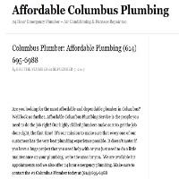 Affordable Columbus Plumbing image 1