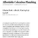Affordable Columbus Plumbing logo