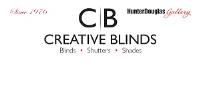 Creative Blinds image 1