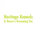 Heritage Kennels and Dawn's Grooming Too logo