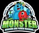 Monster Window and Power Washing logo