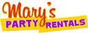 Mary's Party Rentals logo