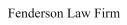 Fenderson Law Firm logo