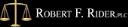 Robert F. Rider, PLC logo