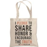 Pro Truth Pledge Tote Bag image 1