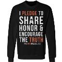 Buy Share Honor Encourage The Truth Sweatshirt logo