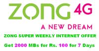Zong 3g Packages  image 1