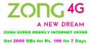 Zong 3g Packages  logo