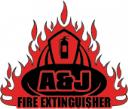 A&J Fire Extinguisher logo