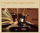 C Boyd Cote Legal Service logo