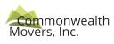 Commonwealth Movers Inc. logo