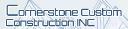 Cornerstone Custom Construction INC logo