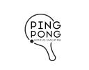 Ping Pong World Magazine  logo