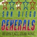 San Diego Generals Youth Football logo