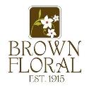 Brown Floral logo